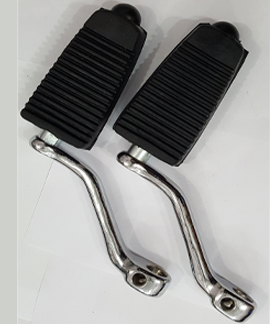 Pedals and crank